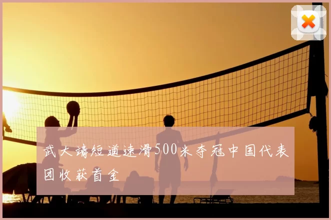 武大靖短道速滑500米夺冠中国代表团收获首金