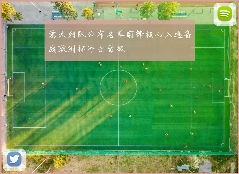 意大利队公布名单前锋核心入选备战欧洲杯冲击晋级